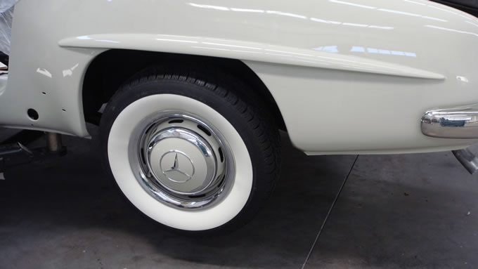 Restoration Mercedes Benz 190 SL 1959