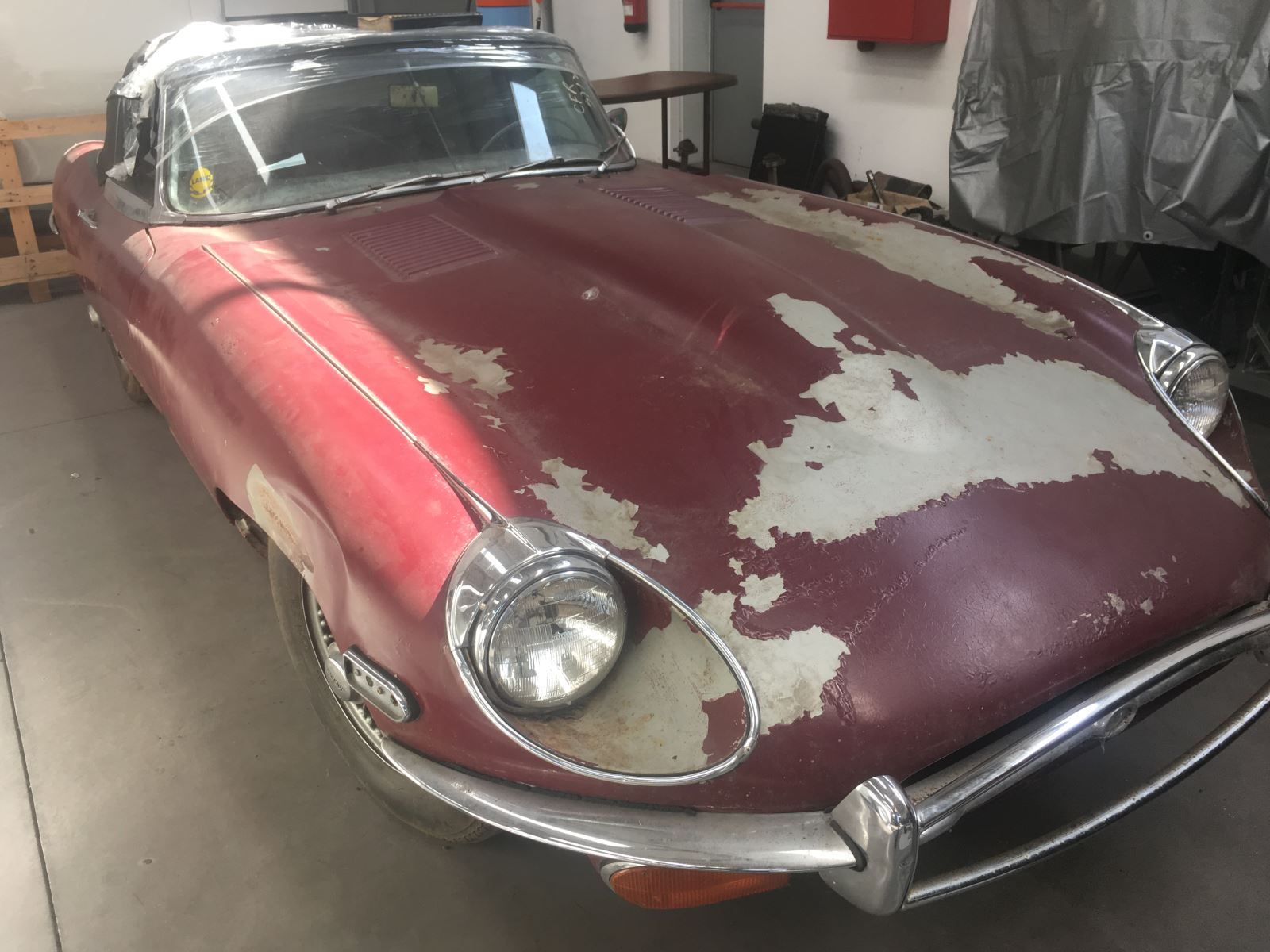 1970 Jaguar E Type Series 2 Roadster