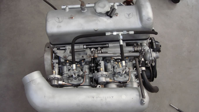 Restauro de Mercedes 190 SL de 1958