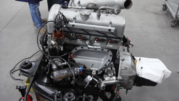 Restauro de Mercedes 190 SL de 1958