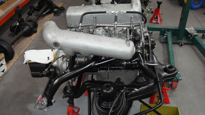 Restauro de Mercedes 190 SL de 1958
