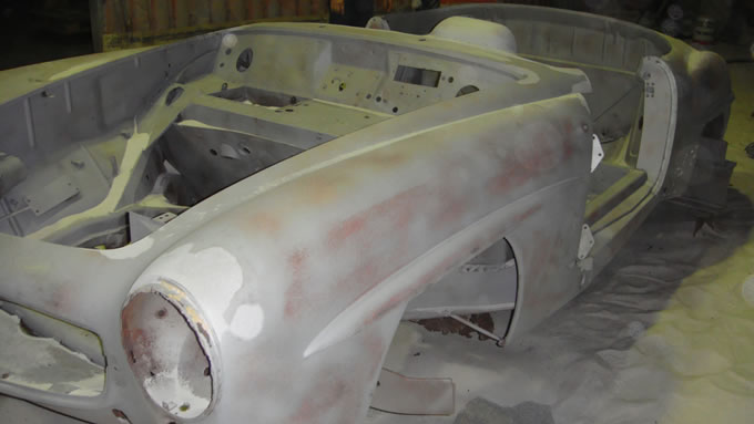 Restauro de um Mercedes Benz 190 SL Coupé de 1958