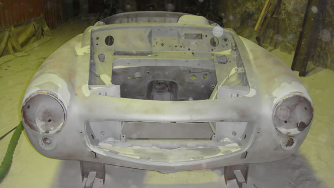 Restoring a 1958 Mercedes Benz 190 SL Coupé