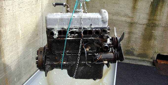 Restauro de um Mercedes Benz 190 SL Coupé de 1958