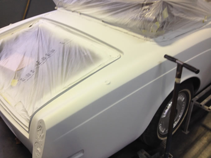 The rear side that is going to be paint also. The rear side that is going to be paint also.